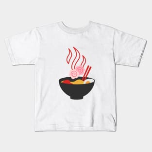 Hot ramen bowel Kids T-Shirt